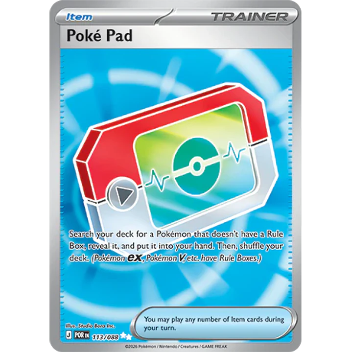 Poké Pad #113/88 Perfect Order 1