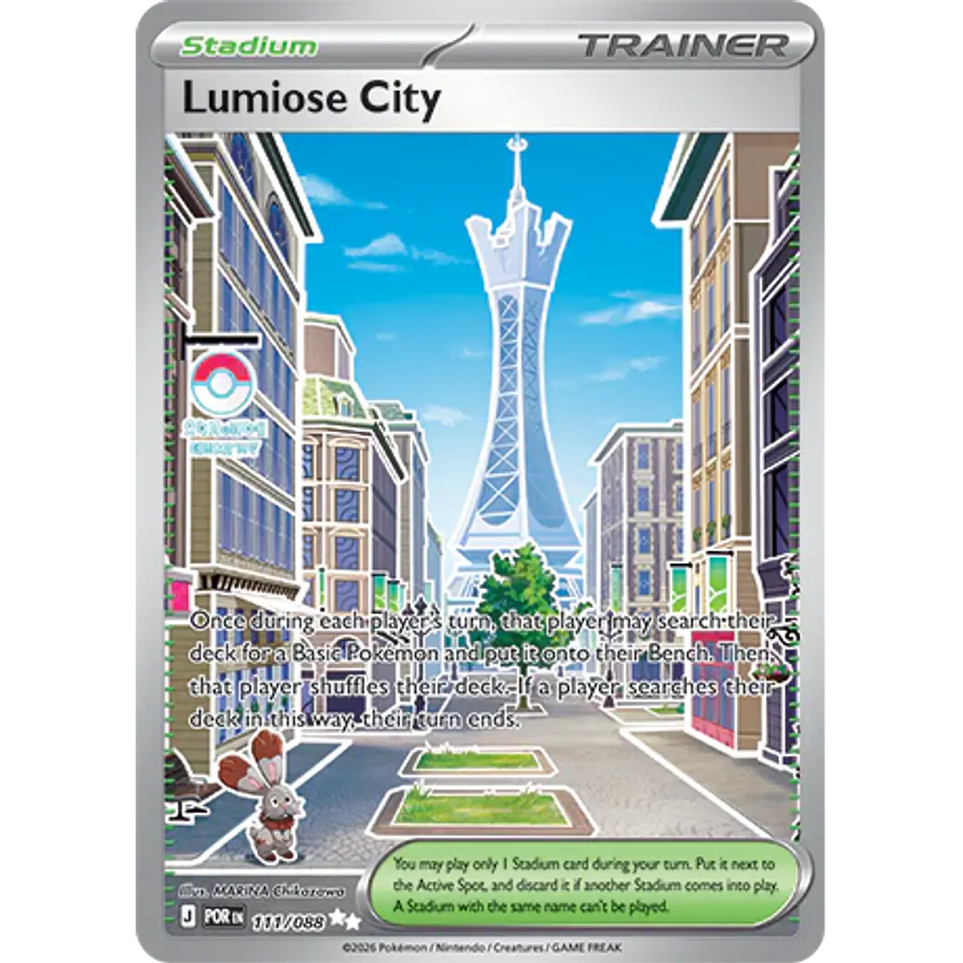 Lumiose City #111/88 Perfect Order 1