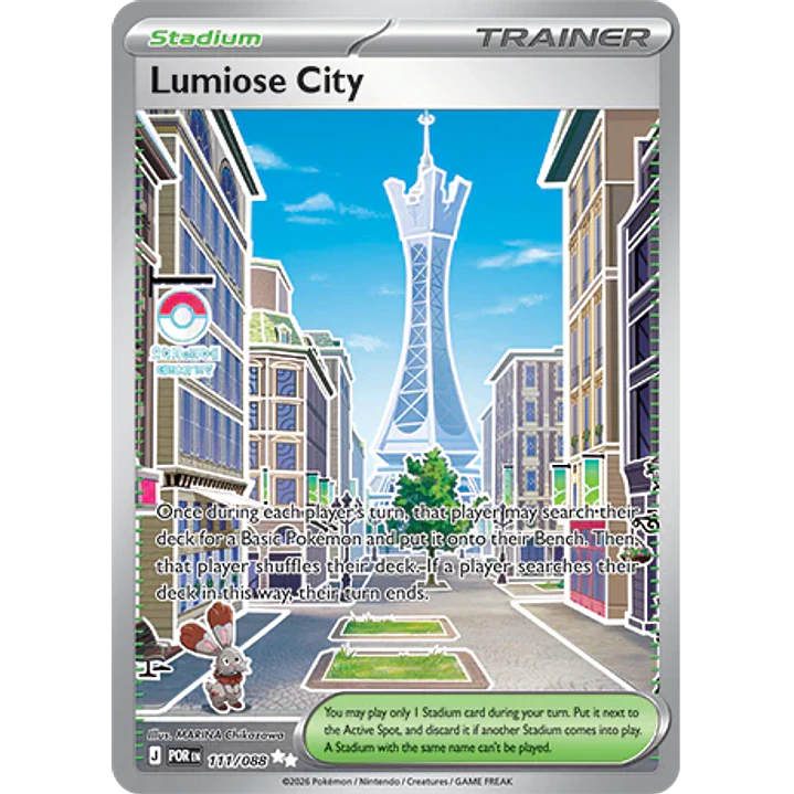 Lumiose City #111/88 Perfect Order 1