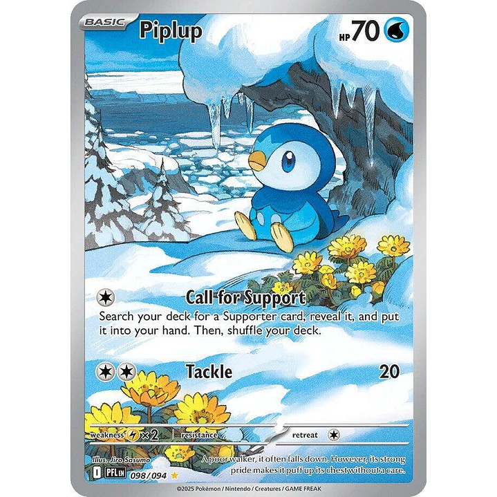 Piplup #98/94 Phantasmal Flames 1