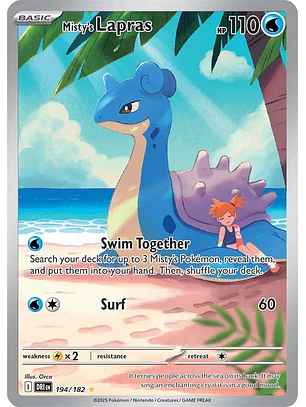 Misty's Lapras #194/182
