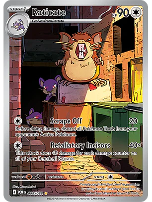 Raticate #99/88 Perfect Order