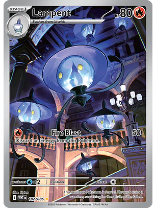 Lampent #102/86 White Flare