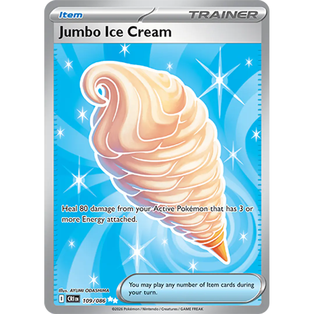 Jumbo Ice Cream #109/86 Chaos Rising 1