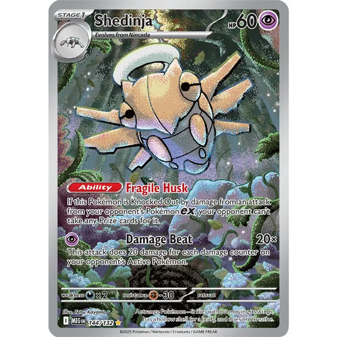 Shedinja #144/132 Mega Evolution 1