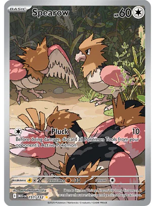 Spearow #151/132 Mega Evolution