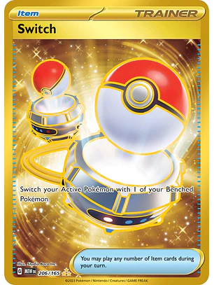 Switch #206/165 Pokémon Scarlet & Violet 151