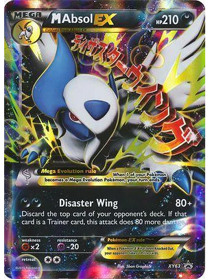 M Absol EX #XY63 Pokémon Promo