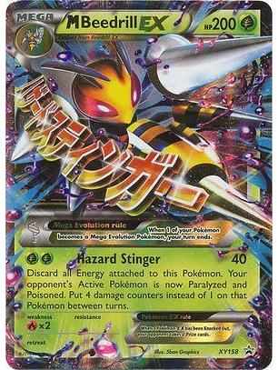 Mega Beedrill EX #XY158 Pokémon Promo