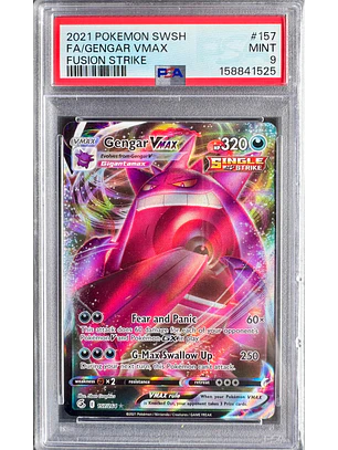 Gengar VMAX #157/264 Pokémon Fusion Strike (PSA 9)