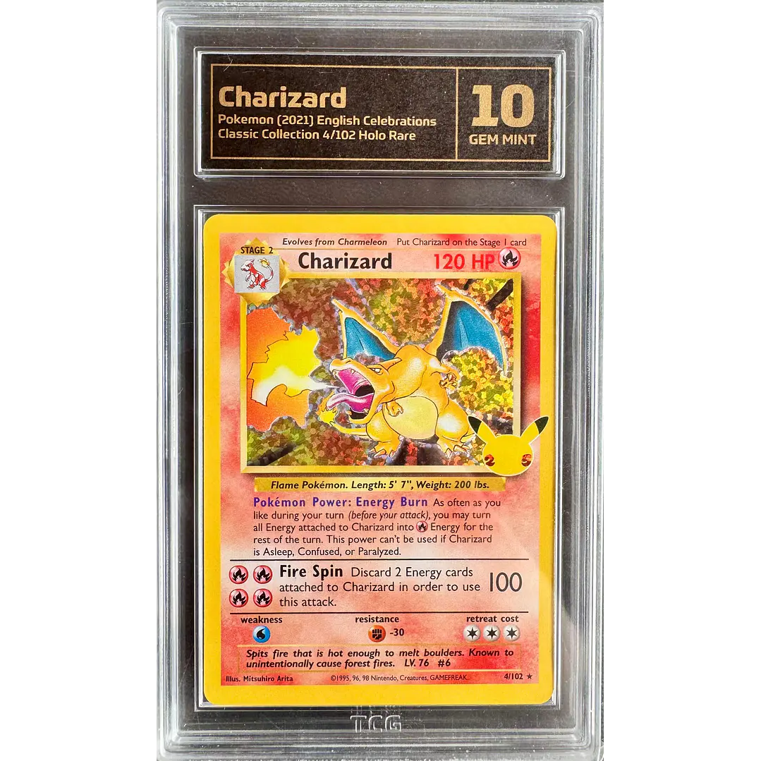 Charizard #4/102 Pokémon Celebrations (TCG 10) 1