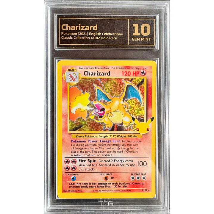 Charizard #4/102 Pokémon Celebrations (TCG 10) 1