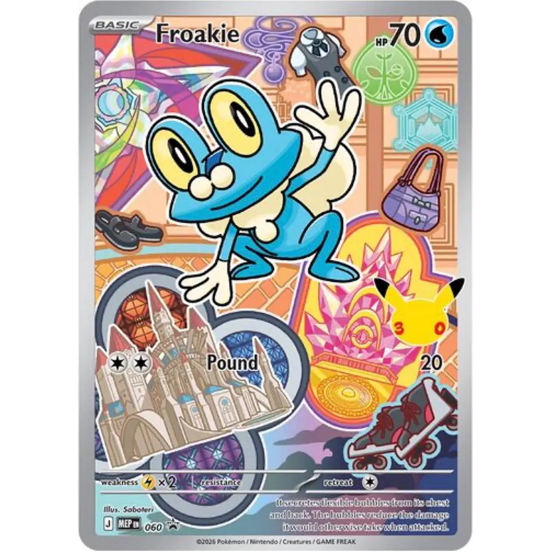 Froakie #60 Pokémon Promo 1