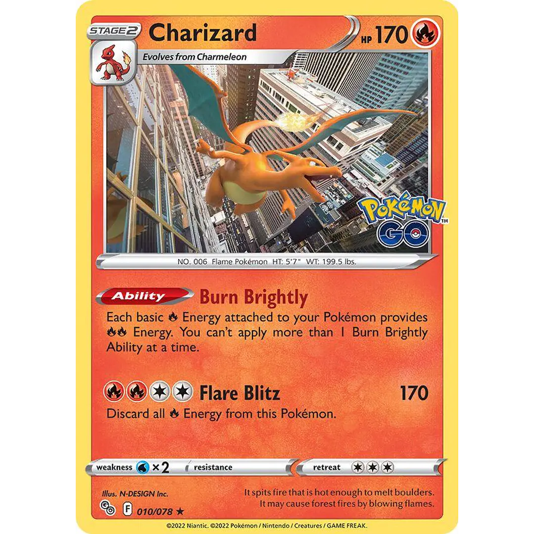 Charizard [Holo] #10/78 Pokémon Go 1