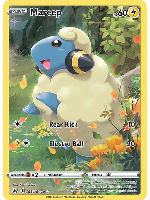 Mareep #GG34/GG70 Pokémon Crown Zenith
