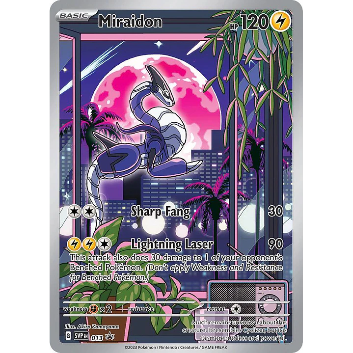 Miraidon #13 Pokémon Promo  1