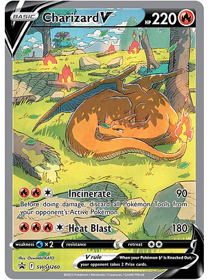 Charizard V #SWSH260 Pokémon Promo
