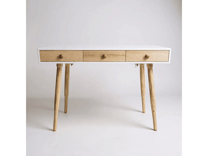 Escritorio Nordico Blanco 3Cj. 1