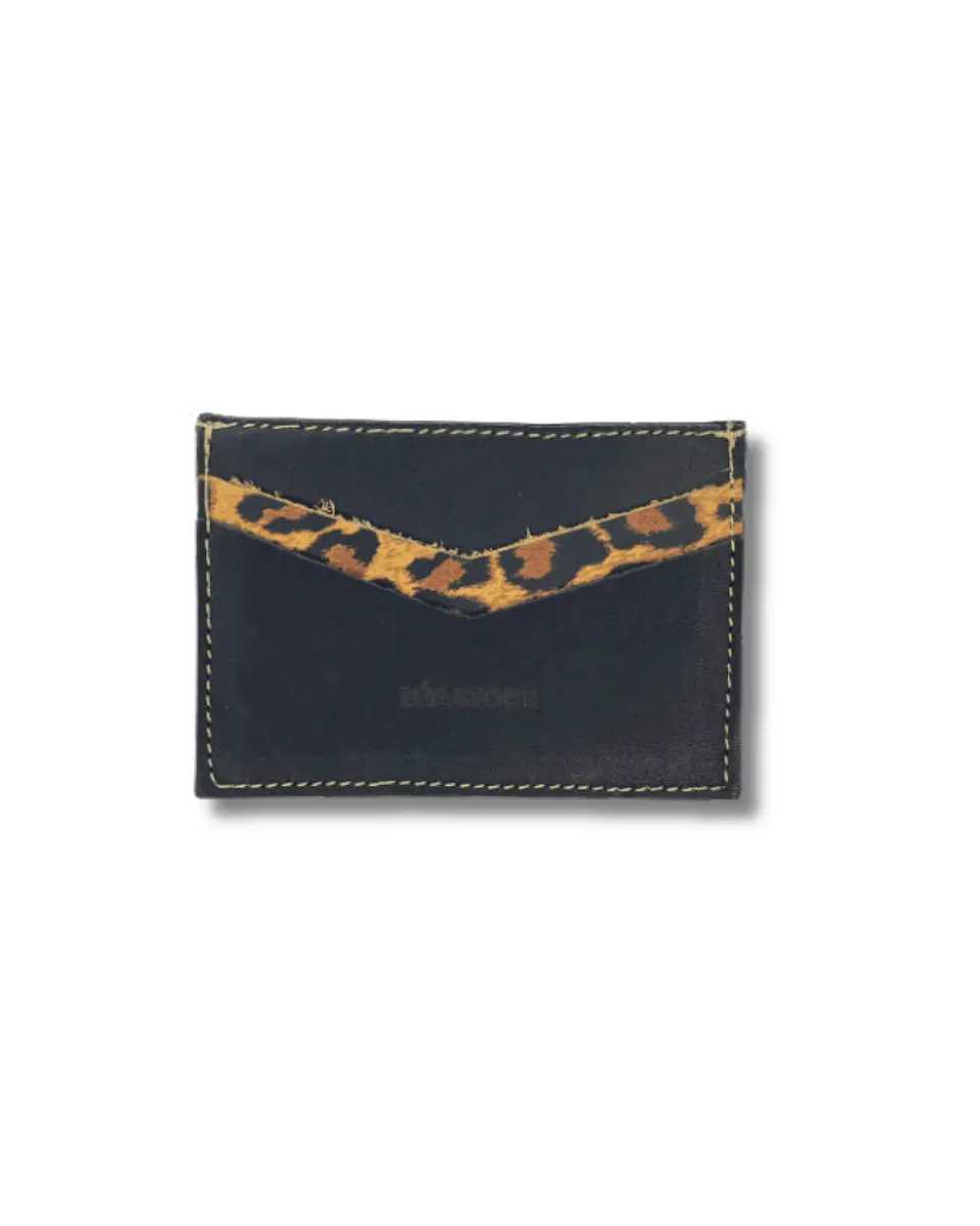 Tarjetero Black Leopardo 1