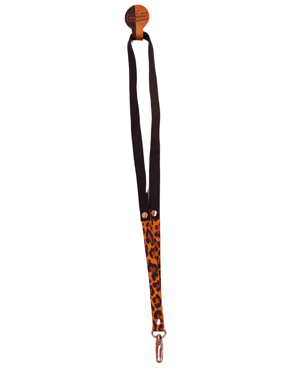 Lanyard Negro Leopardo 2