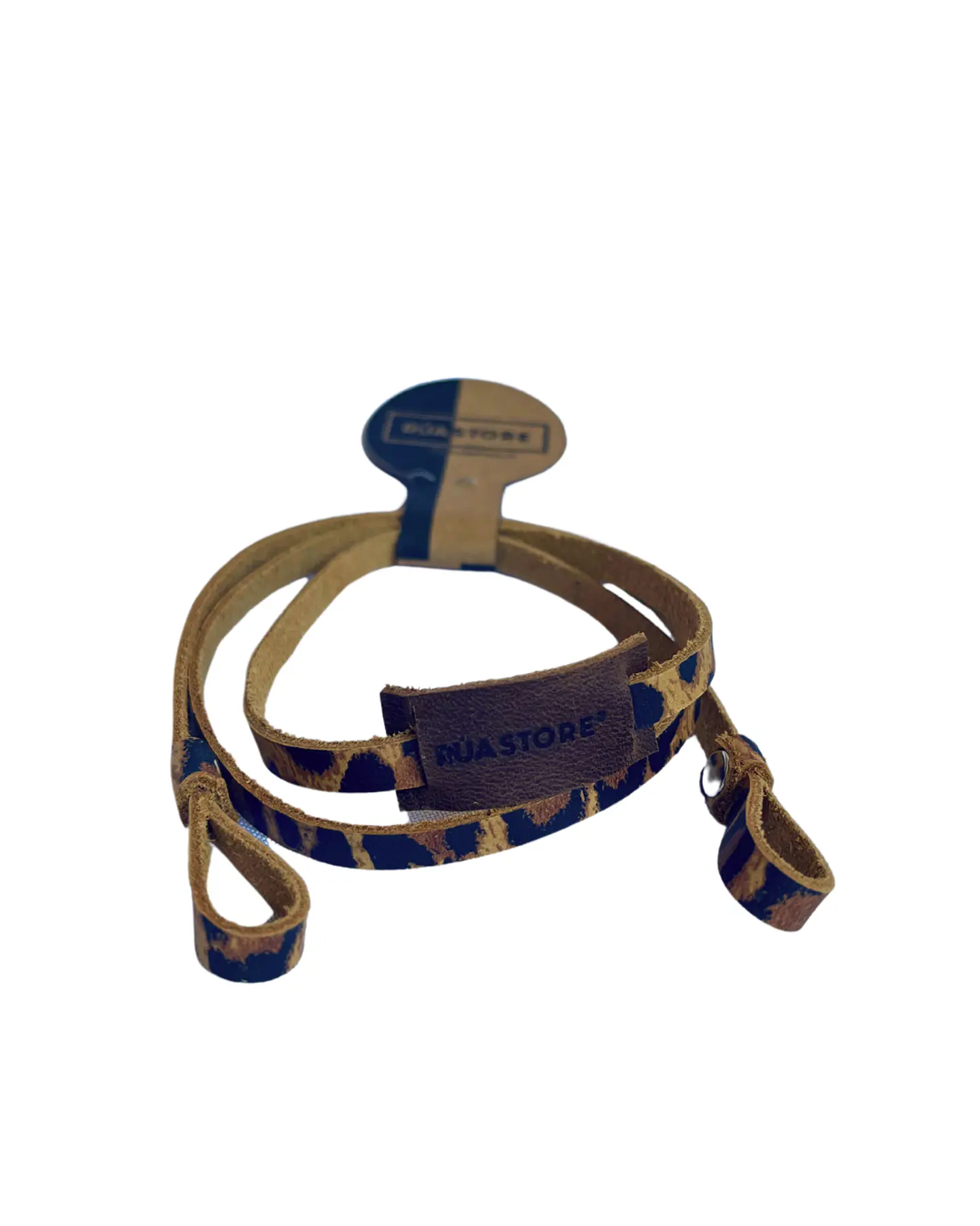 Strap de lentes Leopardo pasador Café 1