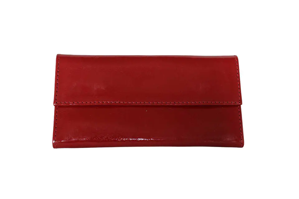 Billetera Vicenta Rojo Charol 1
