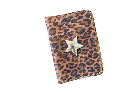 Portapasaporte estrella print