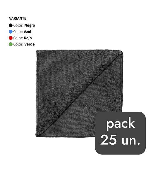 Paño Microfibra 280 GSM | 40x40 cm