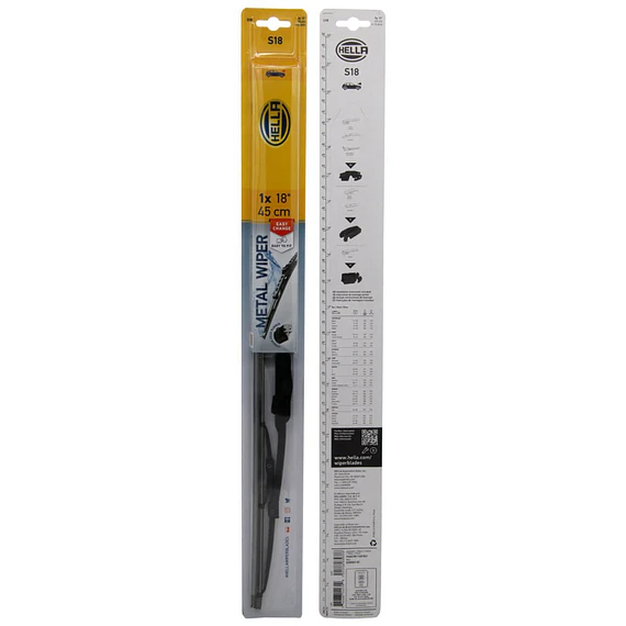 PLUMILLA 18" 457MM C/ADAPTA UNID. - HELLA