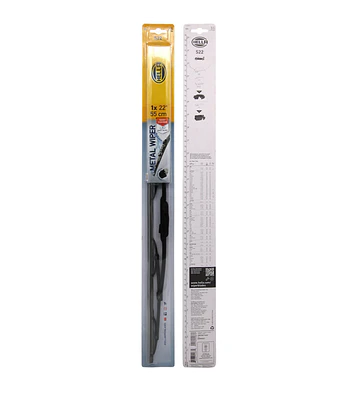 PLUMILLA 22" 558MM C/ADAPTA UNID. - HELLA