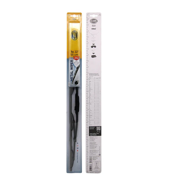 PLUMILLA 22" 558MM C/ADAPTA UNID. - HELLA