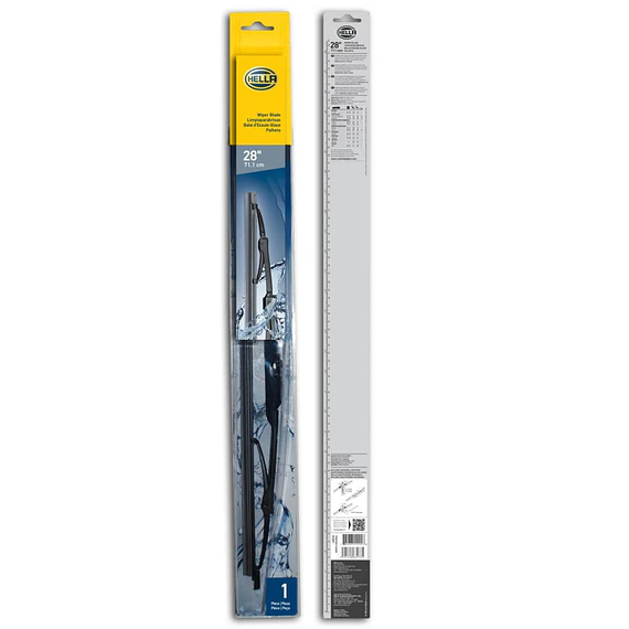 PLUMILLA 28" 711MM C/ADAPTA UNID. - HELLA