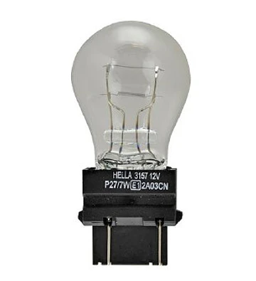 AMP 3157 12V 27/7W W2.5X1.6Q CR STD CAJA – HELLA