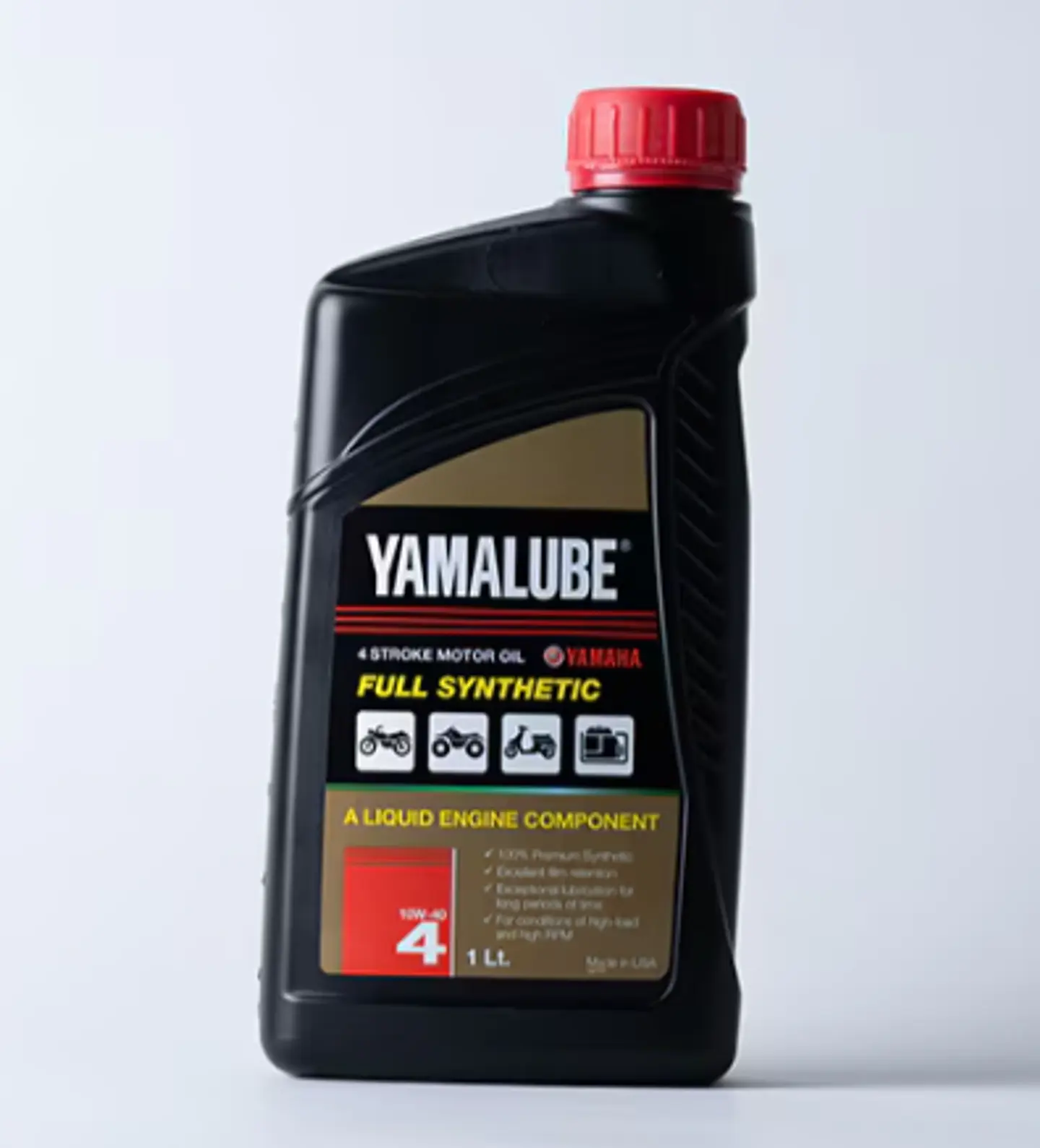 Aceite de moto Yamalube 10w40 Full Sintético 1