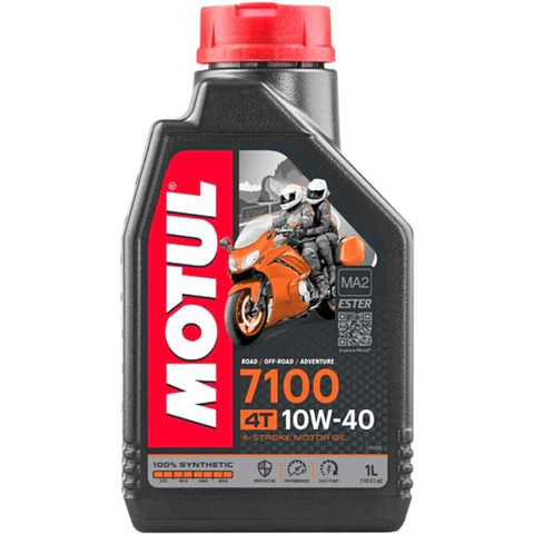 Aceite de moto Motul 10w40 full sintético 7100