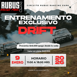 Entrenamiento DRIFT 