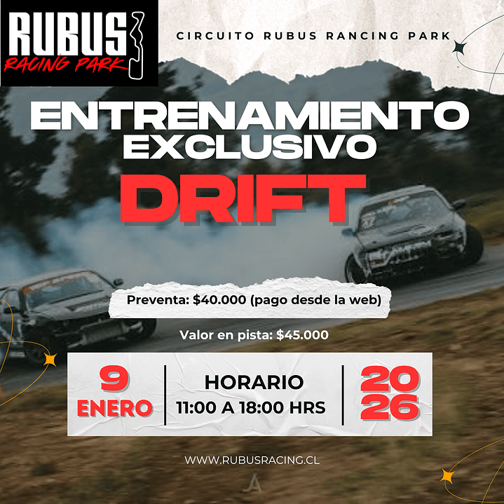 Entrenamiento DRIFT  1