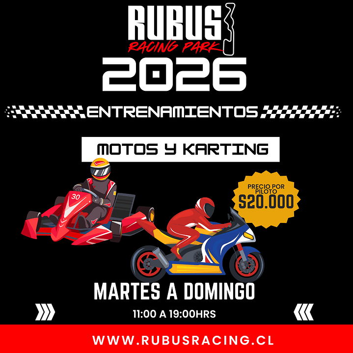 Entrenamiento Motos y Karting Rancagua 1