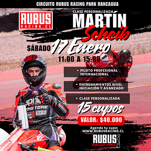 Clase personalizada con Martín Scheib