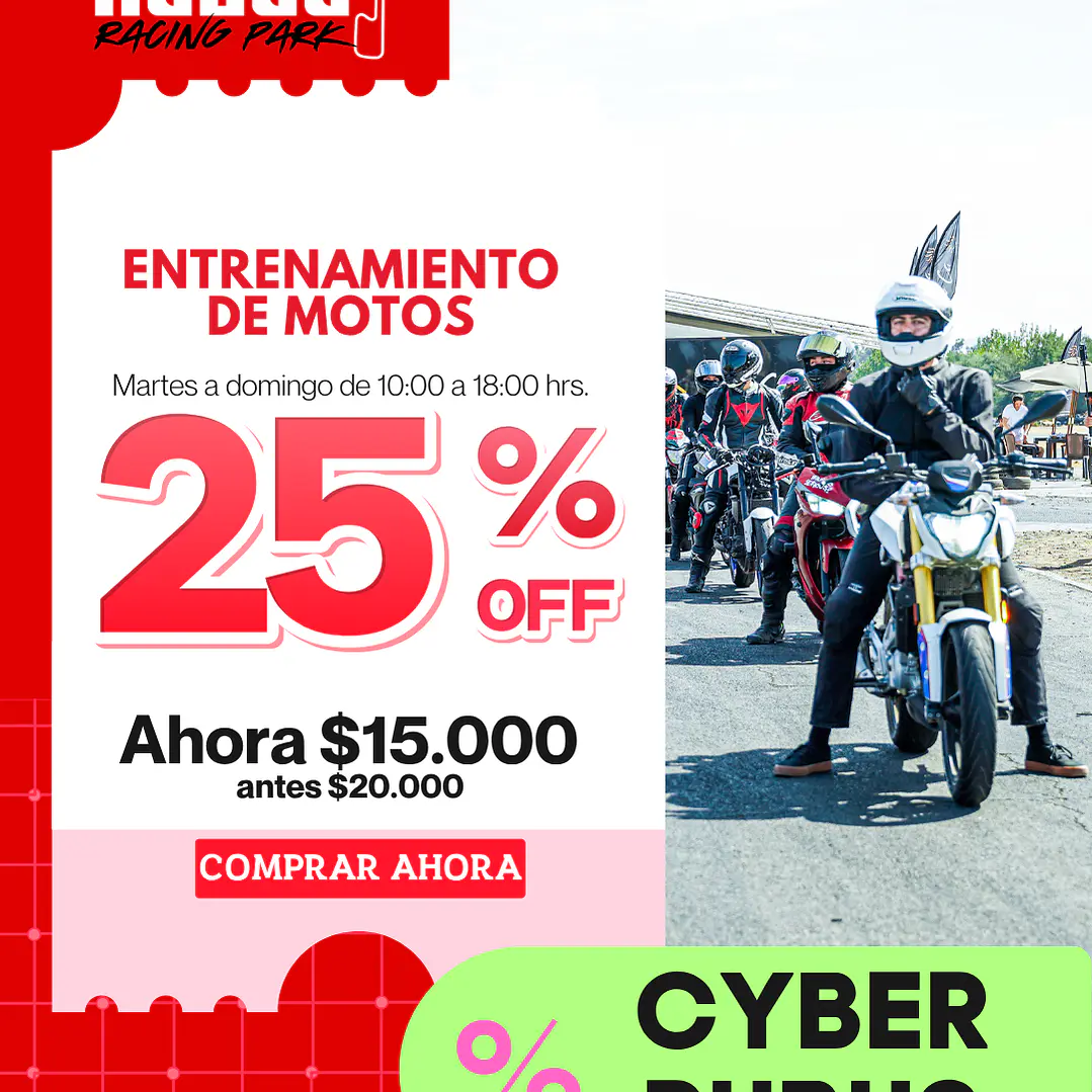 CYBER RUBUS: Entrenamiento Motos 1