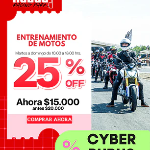CYBER RUBUS: Entrenamiento Motos