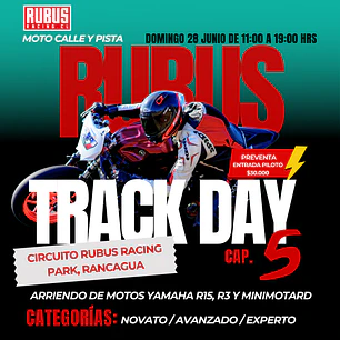 TRACKDAY CAP. 5 2026