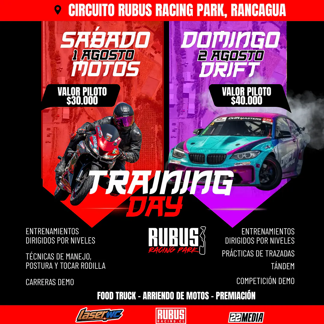 Training Day: Motos y Drift 1