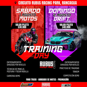 Training Day: Motos y Drift