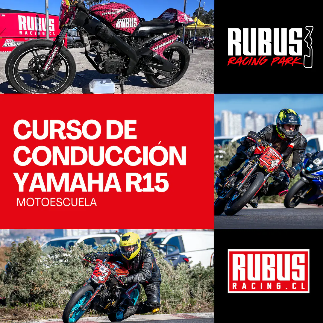 Curso de conducción con Yamaha R15 1