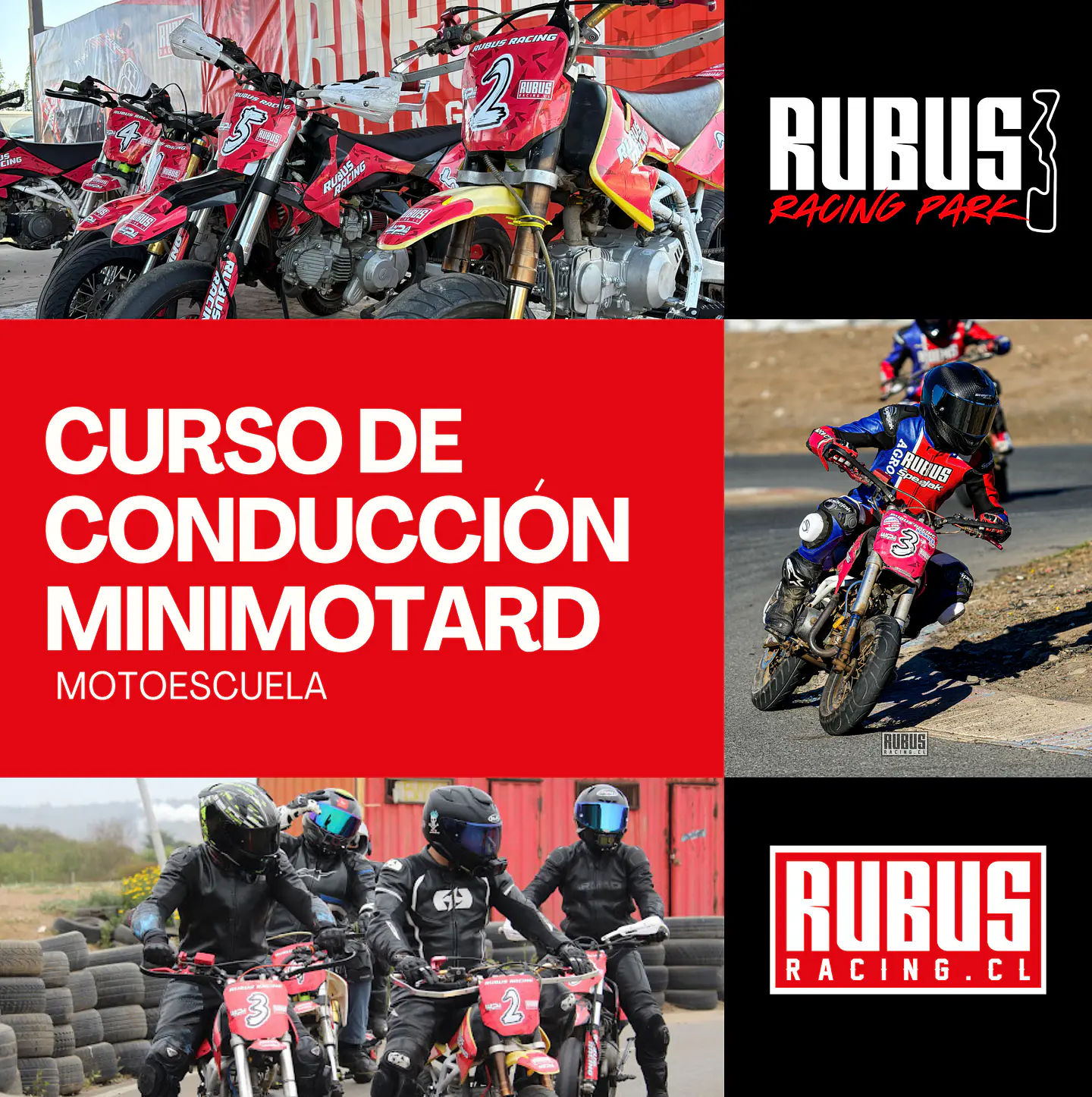 Curso de conducción con Minimotard 1