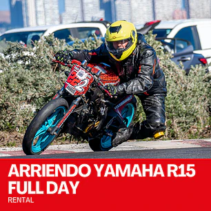 Arriendo Full Day Yamaha R15