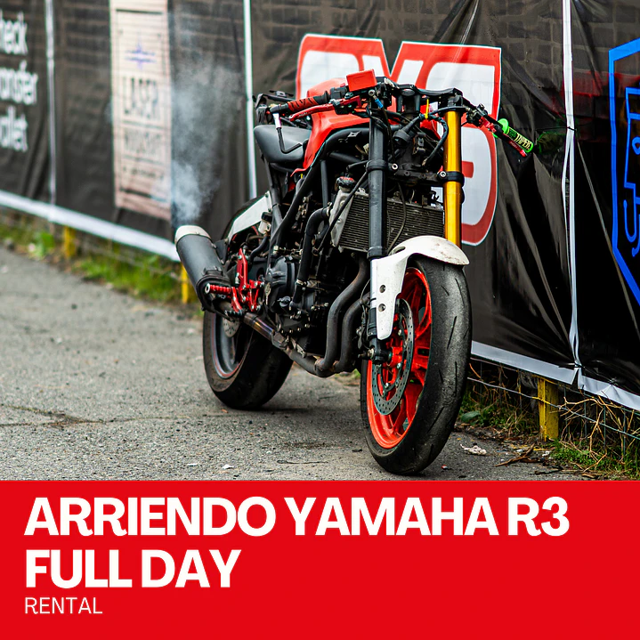 Arriendo Full Day Yamaha R3 1