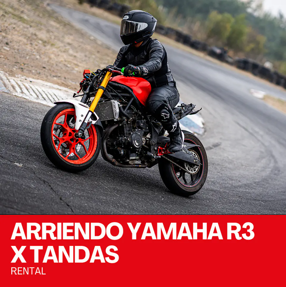 Arriendo Yamaha R3 x tandas 1