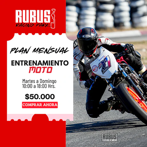 Plan Mensual entrenamiento Motos